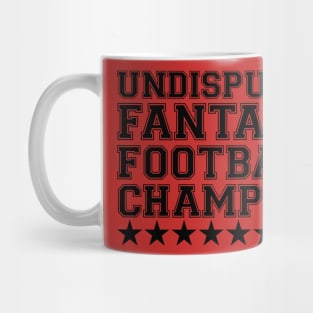 Undisputed Fantasy Football Champion Mug